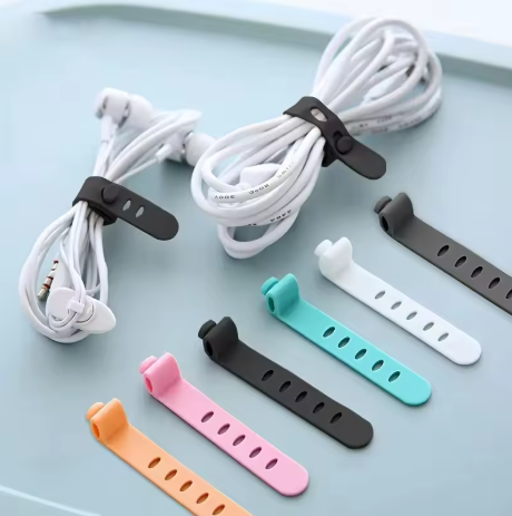 Silicone Cable Management Straps