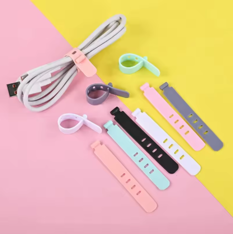 Silicone Cable Management Straps