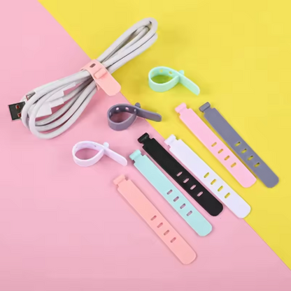 Silicone Cable Management Straps